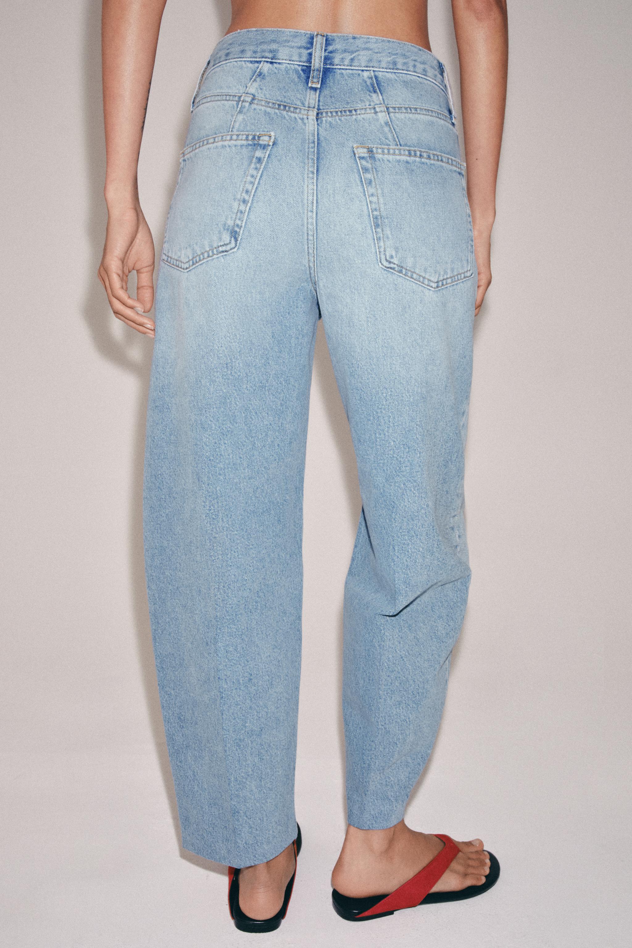 ZW COLLECTION HIGH WAIST TAPERED JEANS